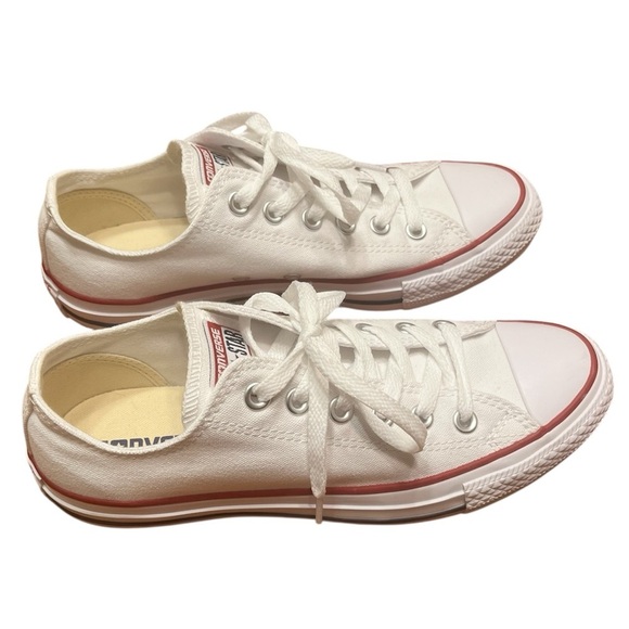 Converse Chuck Taylor All Star White Sneakers Women’s 8 / Men’s 6 - Picture 2 of 12